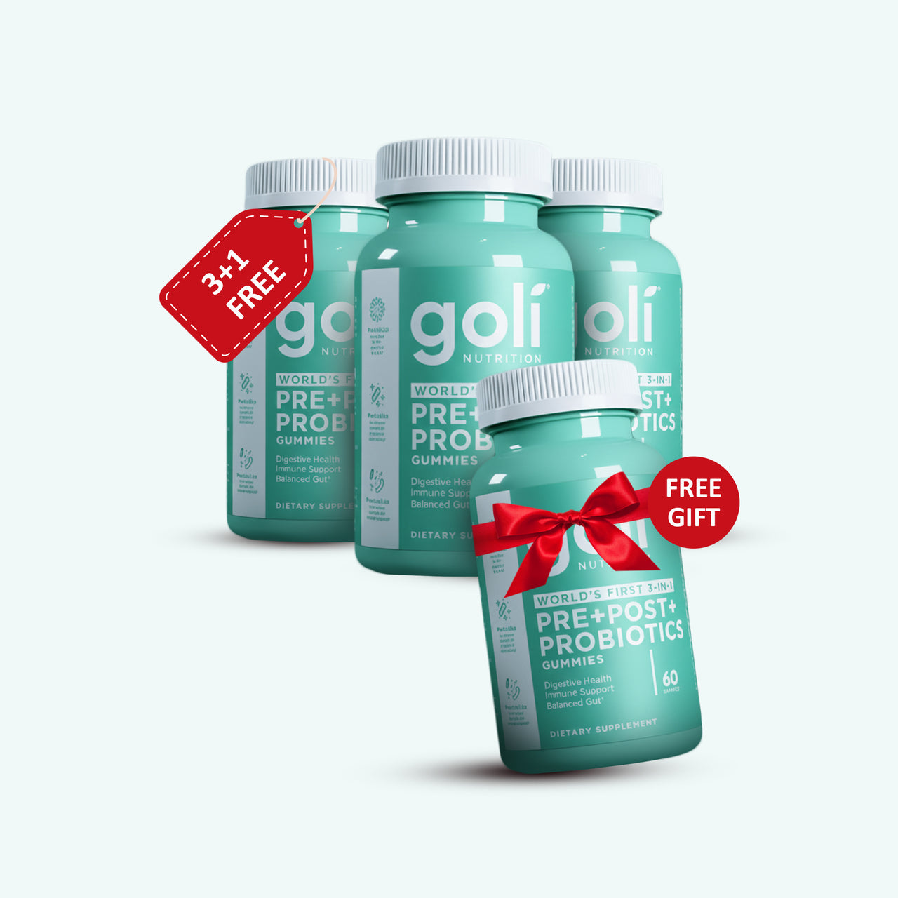 جولي® بيوتيكس+ – صحة الأمعاء المتقدمة ثلاثية العمل